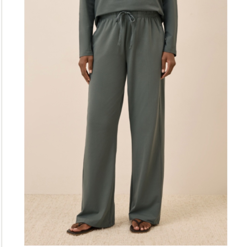 Pact Large Organic Luxe Essential Wide Leg Pant